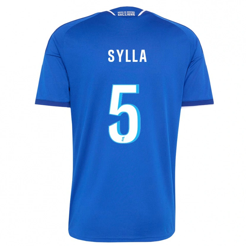 Danxen Heren Abakar Sylla #5 Koninklijk Blauw Wit Thuisshirt Thuistenue 2026/27 T-Shirt
