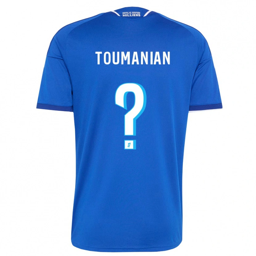 Danxen Heren Anthony Toumanian #0 Koninklijk Blauw Wit Thuisshirt Thuistenue 2026/27 T-Shirt