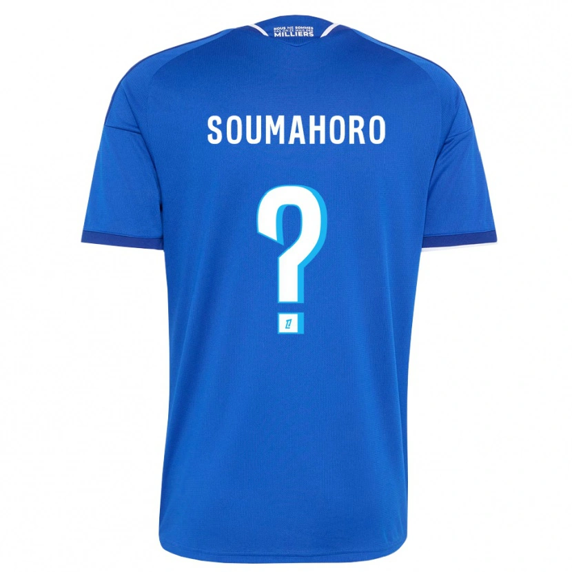 Danxen Heren Mohamed Soumahoro #0 Koninklijk Blauw Wit Thuisshirt Thuistenue 2026/27 T-Shirt