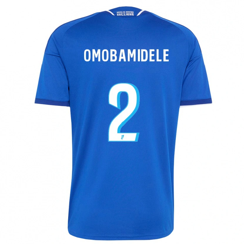 Danxen Heren Andrew Omobamidele #2 Koninklijk Blauw Wit Thuisshirt Thuistenue 2026/27 T-Shirt