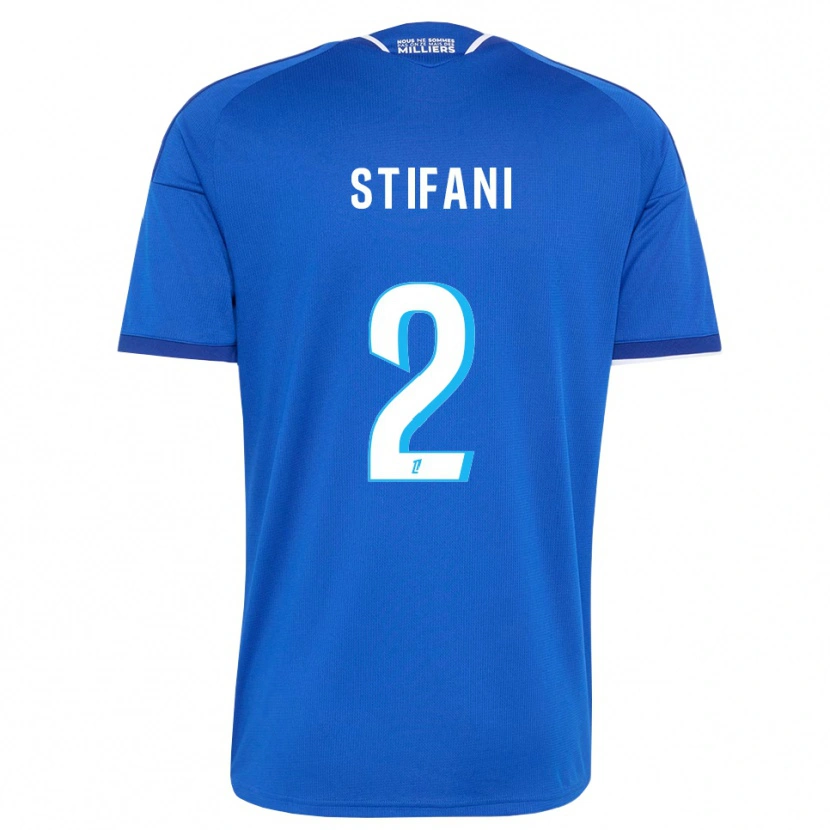 Danxen Heren Nolaan Stifani #2 Koninklijk Blauw Wit Thuisshirt Thuistenue 2026/27 T-Shirt