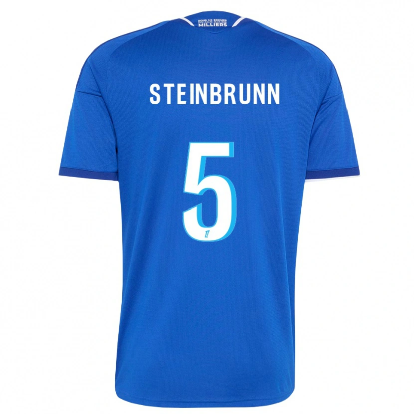 Danxen Heren Théo Steinbrunn #5 Koninklijk Blauw Wit Thuisshirt Thuistenue 2026/27 T-Shirt