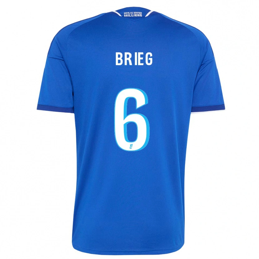 Danxen Heren Redouan Brieg #6 Koninklijk Blauw Wit Thuisshirt Thuistenue 2026/27 T-Shirt