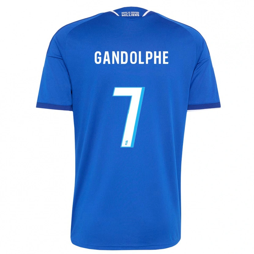 Danxen Heren Adrien Gandolphe #7 Koninklijk Blauw Wit Thuisshirt Thuistenue 2026/27 T-Shirt