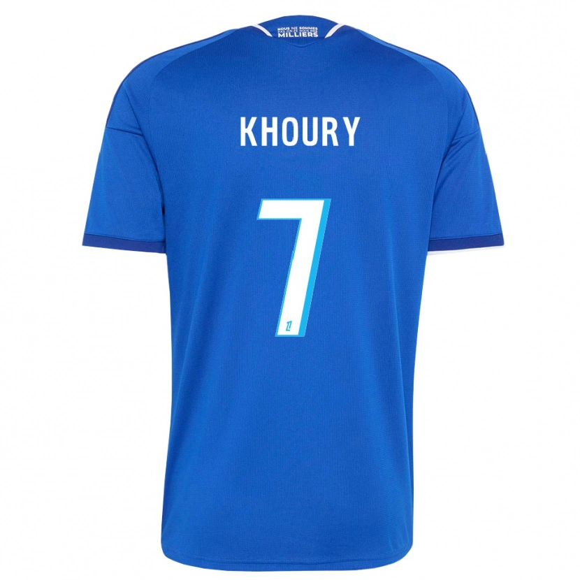 Danxen Heren Pilar Khoury #7 Koninklijk Blauw Wit Thuisshirt Thuistenue 2026/27 T-Shirt