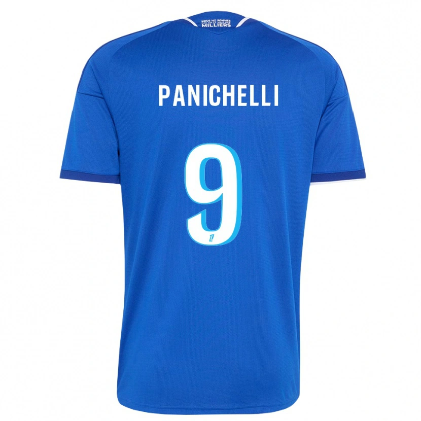 Danxen Heren Joaquín Panichelli #9 Koninklijk Blauw Wit Thuisshirt Thuistenue 2026/27 T-Shirt