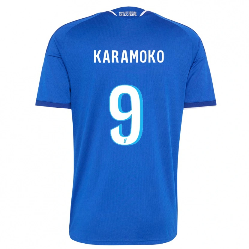 Danxen Heren Isaac Karamoko #9 Koninklijk Blauw Wit Thuisshirt Thuistenue 2026/27 T-Shirt