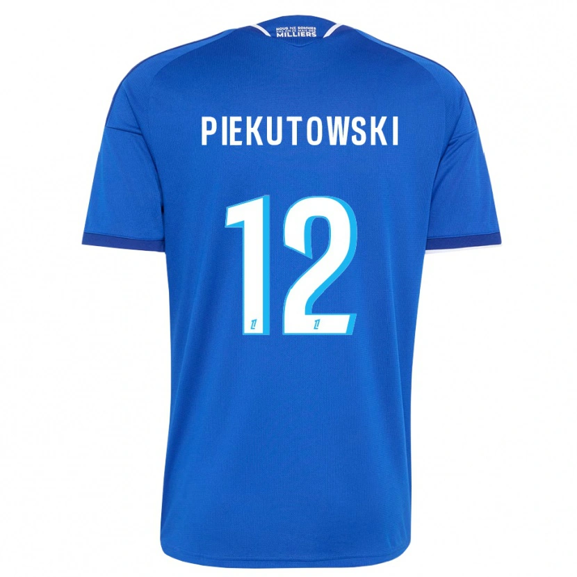 Danxen Heren Milosz Piekutowski #12 Koninklijk Blauw Wit Thuisshirt Thuistenue 2026/27 T-Shirt