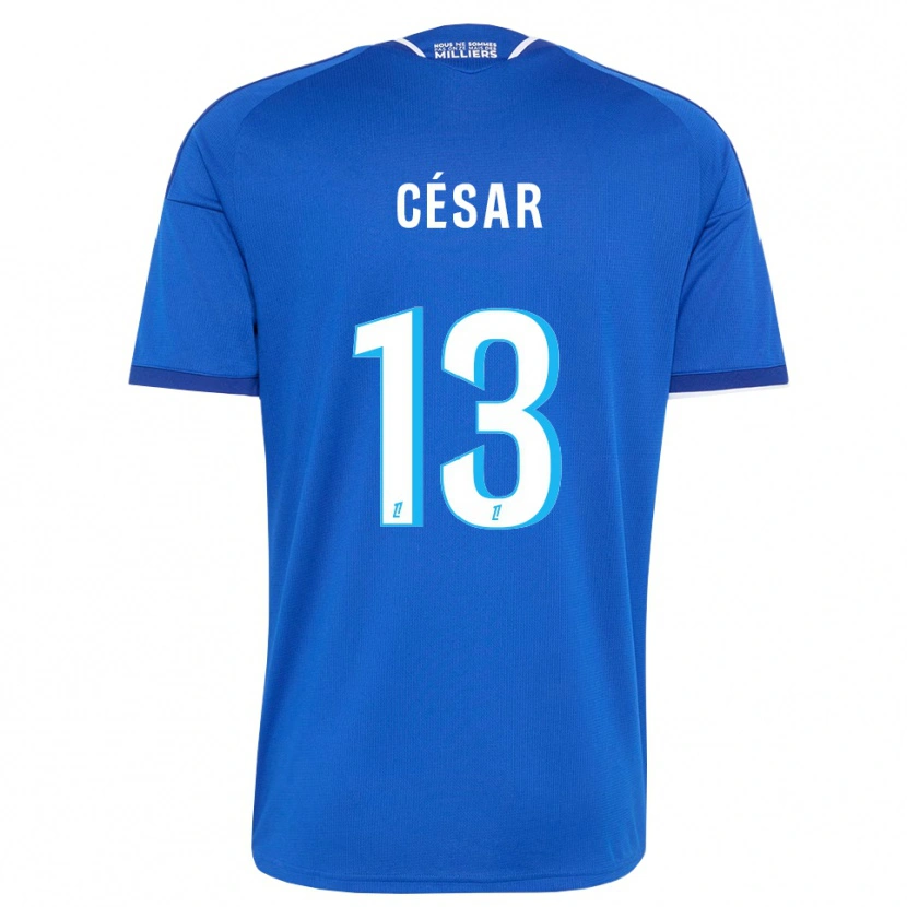 Danxen Heren Julbert César #13 Koninklijk Blauw Wit Thuisshirt Thuistenue 2026/27 T-Shirt