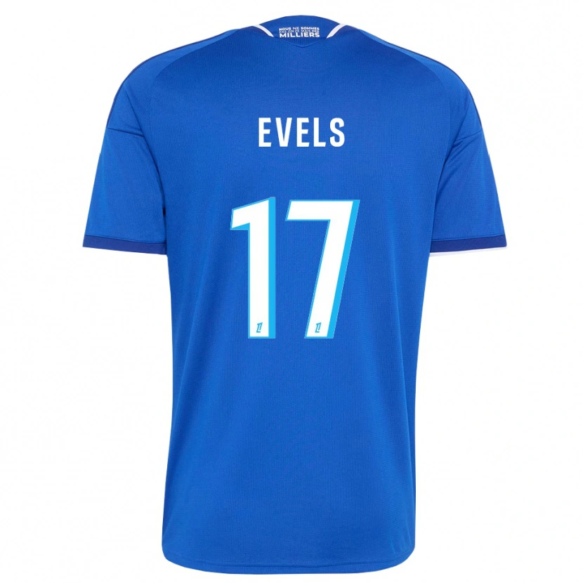 Danxen Heren Emily Evels #17 Koninklijk Blauw Wit Thuisshirt Thuistenue 2026/27 T-Shirt