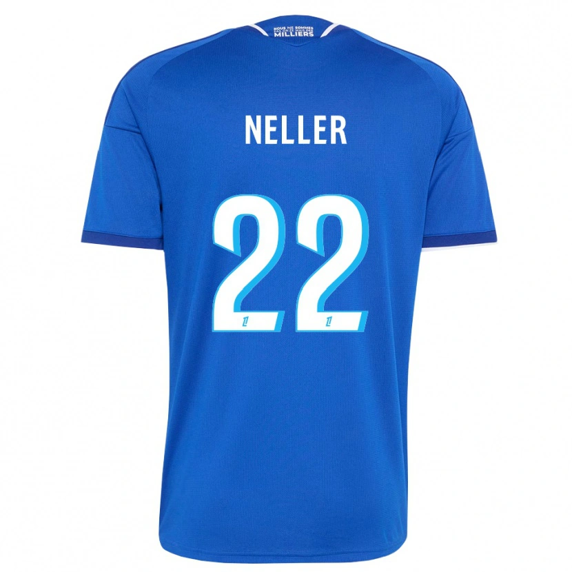 Danxen Heren Chloé Neller #22 Koninklijk Blauw Wit Thuisshirt Thuistenue 2026/27 T-Shirt