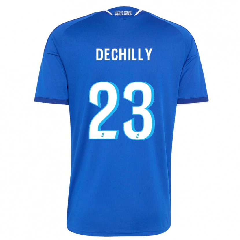 Danxen Heren Pauline Dechilly #23 Koninklijk Blauw Wit Thuisshirt Thuistenue 2026/27 T-Shirt