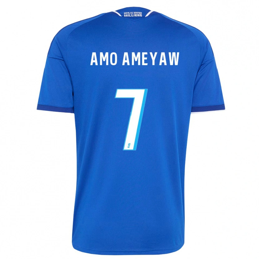 Danxen Heren Samuel Amo-Ameyaw #7 Koninklijk Blauw Wit Thuisshirt Thuistenue 2026/27 T-Shirt