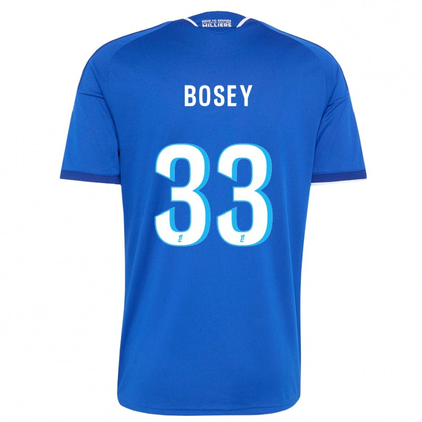 Danxen Heren Jean-Baptiste Bosey #33 Koninklijk Blauw Wit Thuisshirt Thuistenue 2026/27 T-Shirt