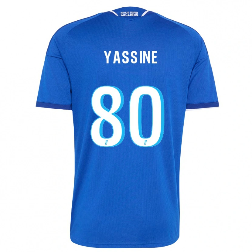 Danxen Heren Gessime Yassine #80 Koninklijk Blauw Wit Thuisshirt Thuistenue 2026/27 T-Shirt