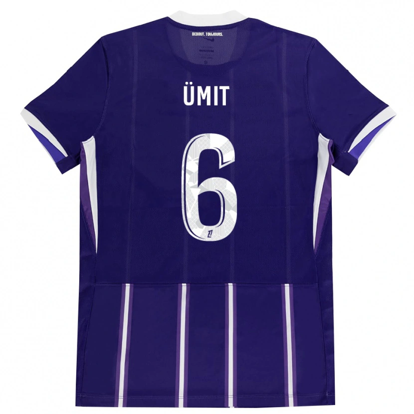 Danxen Heren Ümit Akdağ #6 Paars Wit Thuisshirt Thuistenue 2026/27 T-Shirt