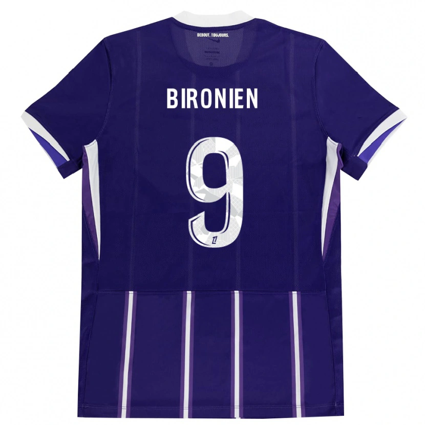 Danxen Heren Mymithye Bironien #9 Paars Wit Thuisshirt Thuistenue 2026/27 T-Shirt