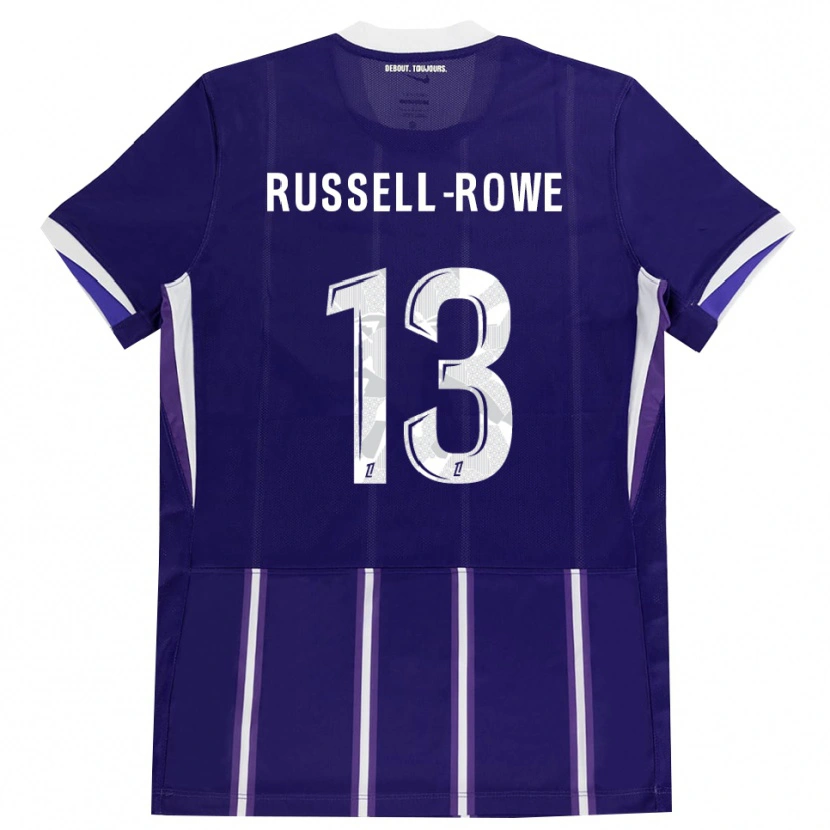 Danxen Heren Jacen Russell-Rowe #13 Paars Wit Thuisshirt Thuistenue 2026/27 T-Shirt