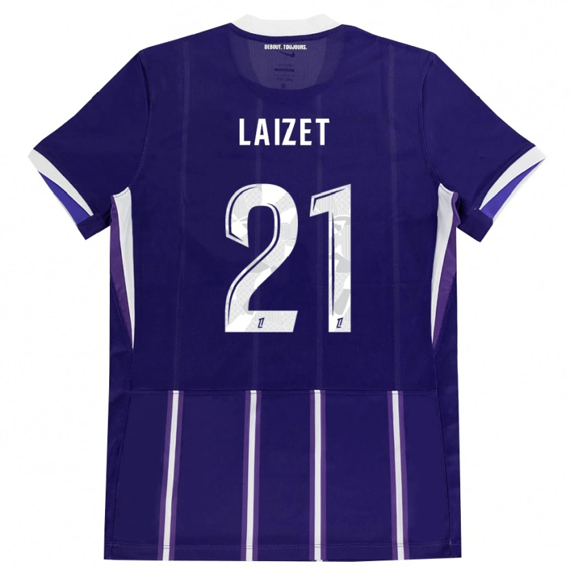 Danxen Heren Emma Laizet #21 Paars Wit Thuisshirt Thuistenue 2026/27 T-Shirt