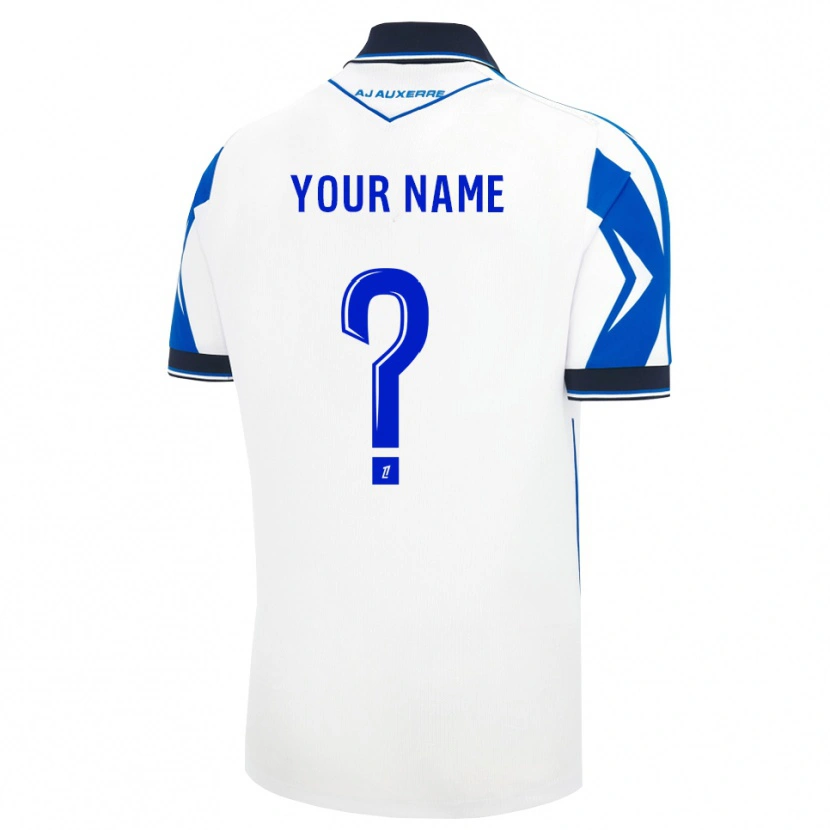 Danxen Heren Uw Naam #0 Zwart Wit Blauw Thuisshirt Thuistenue 2026/27 T-Shirt