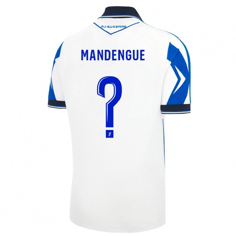 Danxen Heren Rayan Mandengue #0 Zwart Wit Blauw Thuisshirt Thuistenue 2026/27 T-Shirt