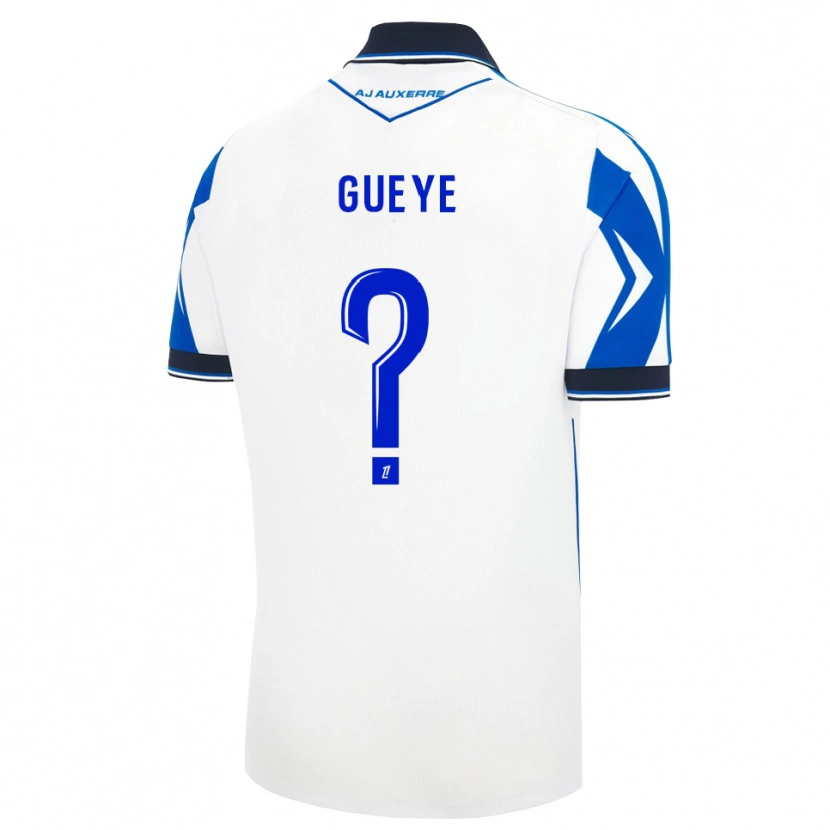 Danxen Heren Khady Gueye #0 Zwart Wit Blauw Thuisshirt Thuistenue 2026/27 T-Shirt