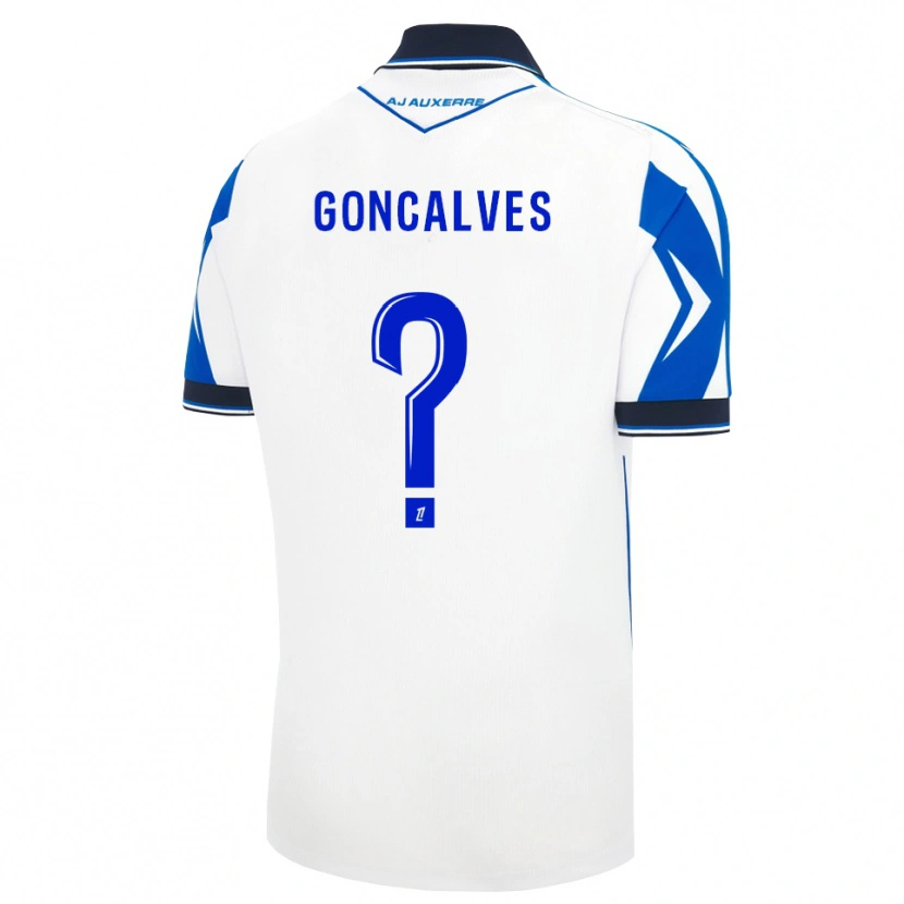 Danxen Heren Sorène Goncalves #0 Zwart Wit Blauw Thuisshirt Thuistenue 2026/27 T-Shirt