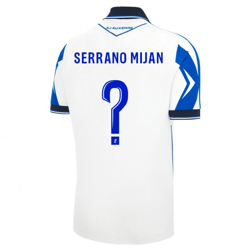 Danxen Heren Joye Serrano Mijan #0 Zwart Wit Blauw Thuisshirt Thuistenue 2026/27 T-Shirt