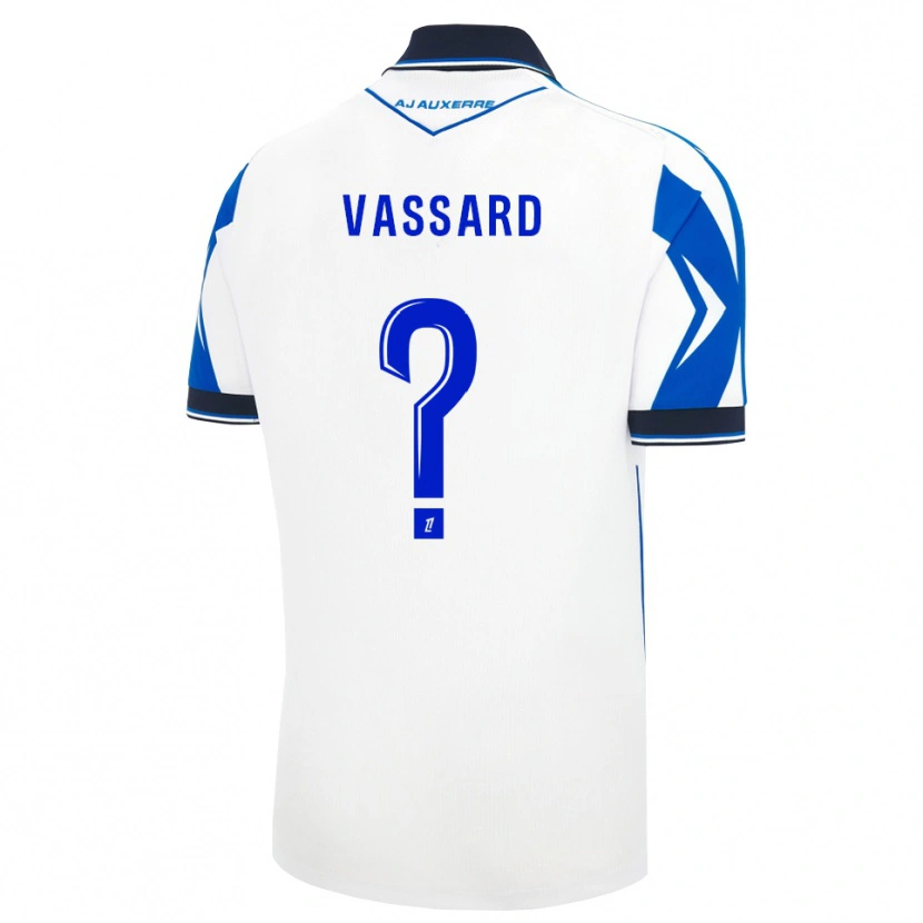 Danxen Heren Pauline Vassard #0 Zwart Wit Blauw Thuisshirt Thuistenue 2026/27 T-Shirt