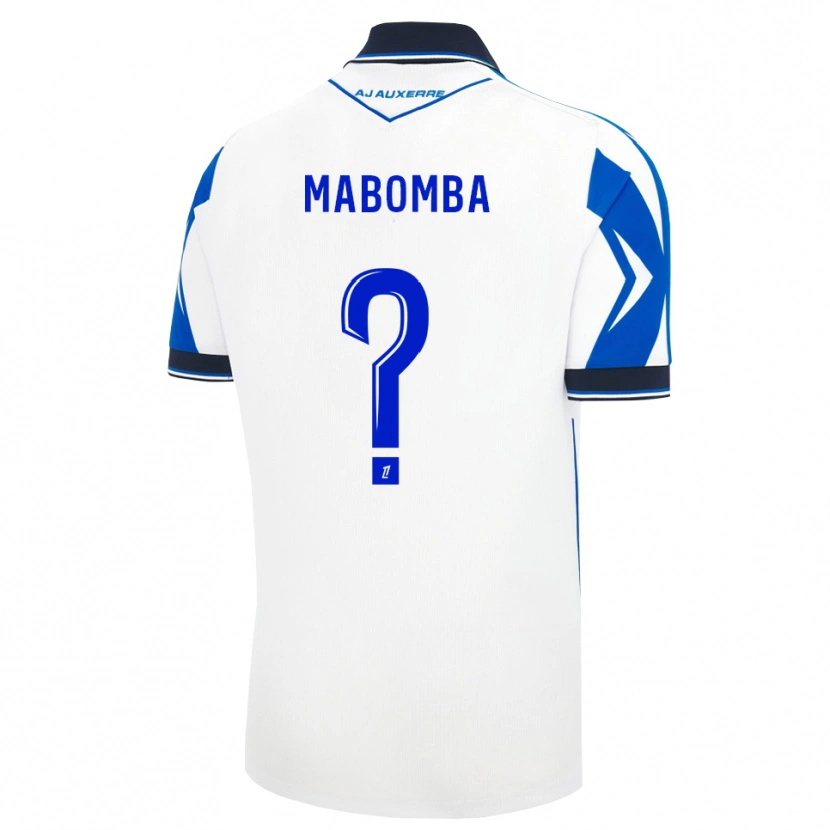 Danxen Heren Gloria Mabomba #0 Zwart Wit Blauw Thuisshirt Thuistenue 2026/27 T-Shirt