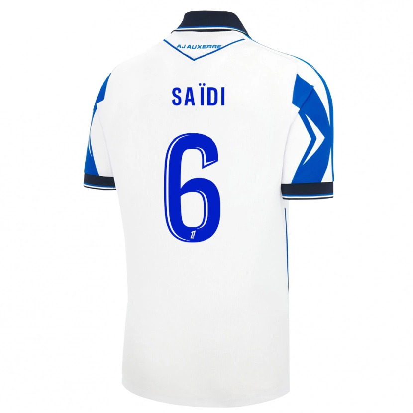 Danxen Heren Elyes Saïdi #6 Zwart Wit Blauw Thuisshirt Thuistenue 2026/27 T-Shirt