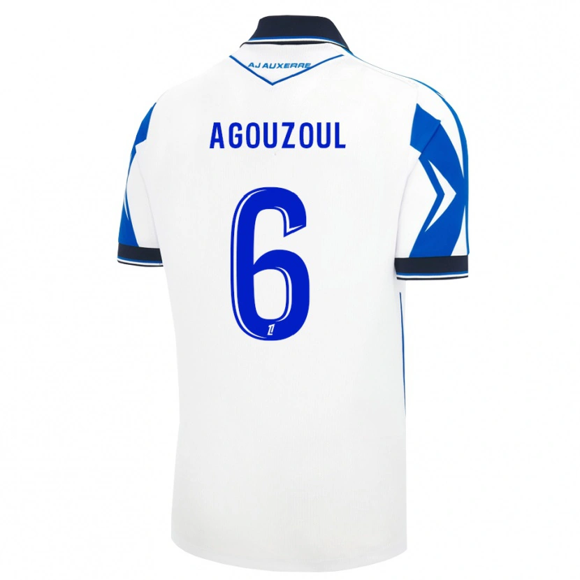 Danxen Heren Saad Agouzoul #6 Zwart Wit Blauw Thuisshirt Thuistenue 2026/27 T-Shirt