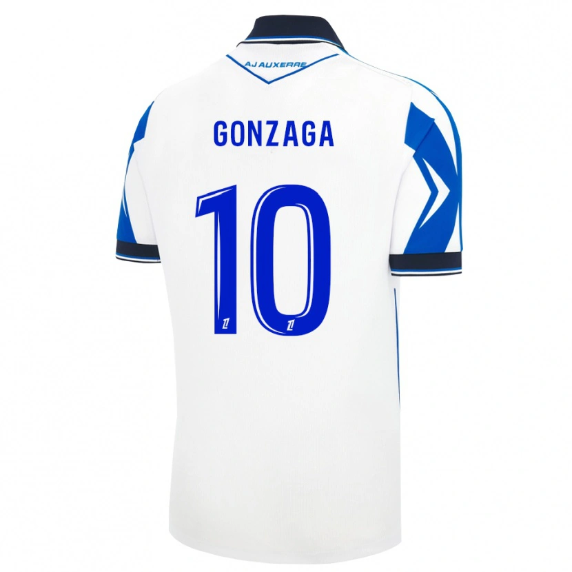 Danxen Heren Jamal Gonzaga #10 Zwart Wit Blauw Thuisshirt Thuistenue 2026/27 T-Shirt