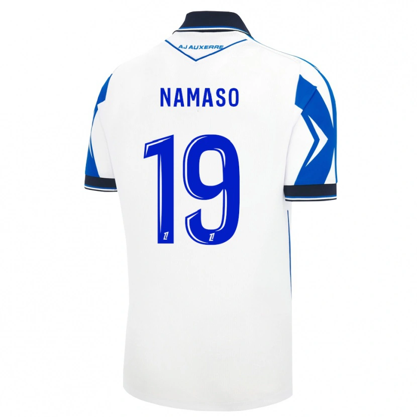 Danxen Heren Danny Namaso #19 Zwart Wit Blauw Thuisshirt Thuistenue 2026/27 T-Shirt