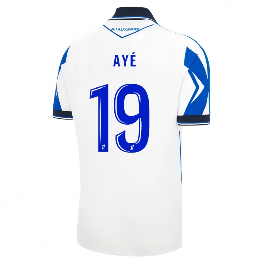 Danxen Heren Florian Ayé #19 Zwart Wit Blauw Thuisshirt Thuistenue 2026/27 T-Shirt