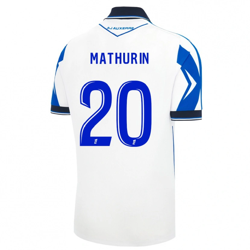 Danxen Heren Anis Mathurin #20 Zwart Wit Blauw Thuisshirt Thuistenue 2026/27 T-Shirt