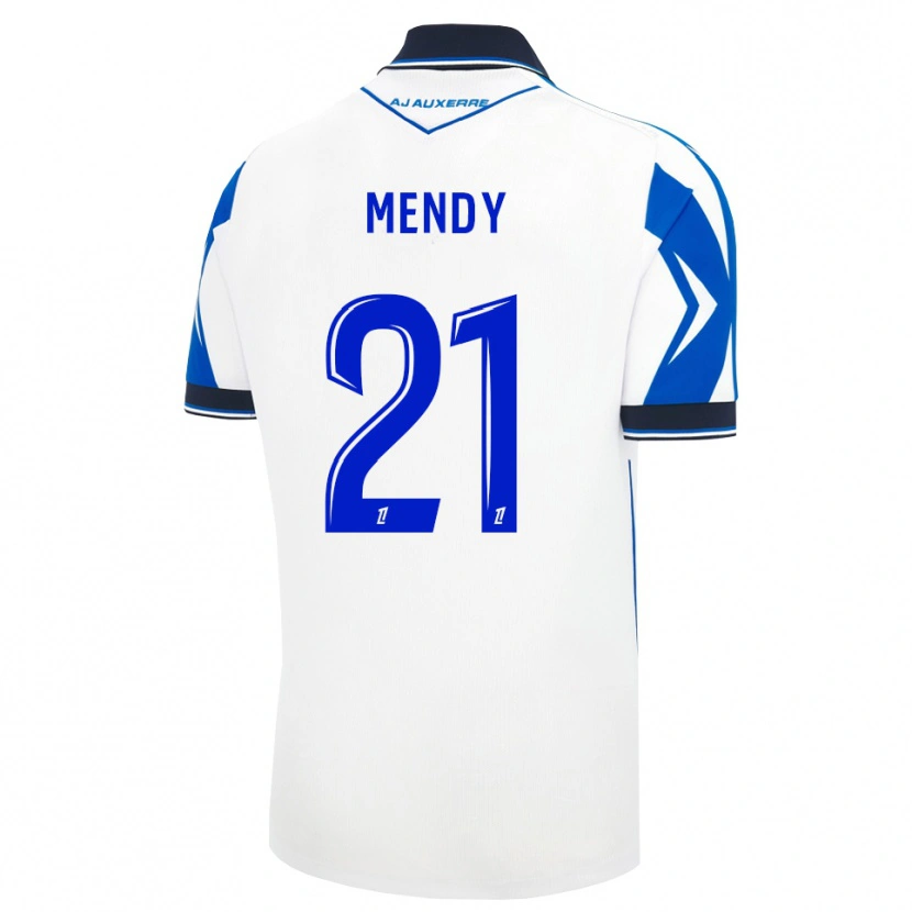Danxen Heren Tony Mendy #21 Zwart Wit Blauw Thuisshirt Thuistenue 2026/27 T-Shirt