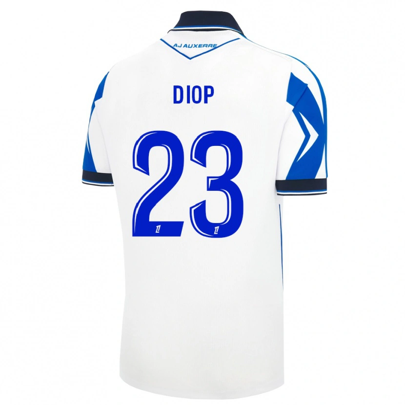 Danxen Heren Mamadou Diop #23 Zwart Wit Blauw Thuisshirt Thuistenue 2026/27 T-Shirt