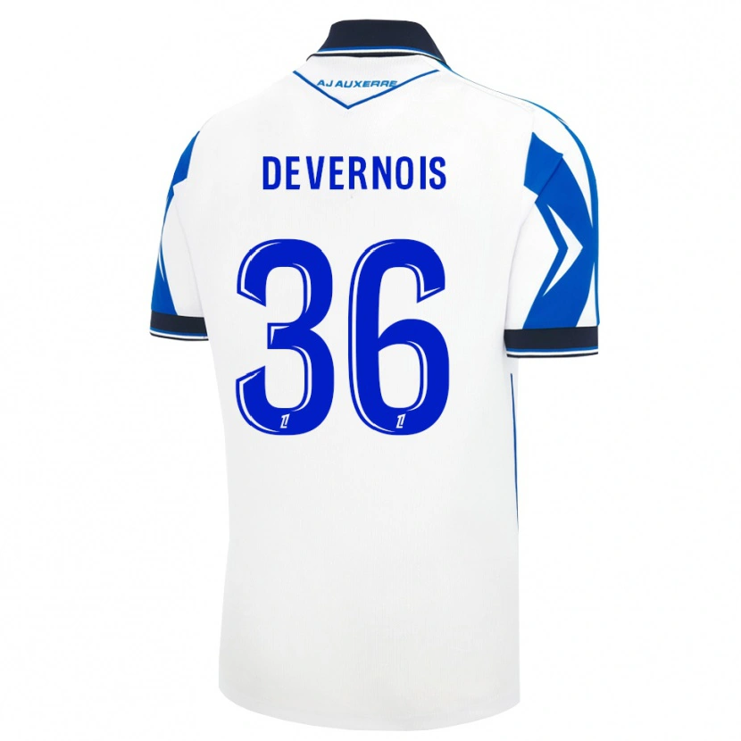 Danxen Heren Tidiane Devernois #36 Zwart Wit Blauw Thuisshirt Thuistenue 2026/27 T-Shirt