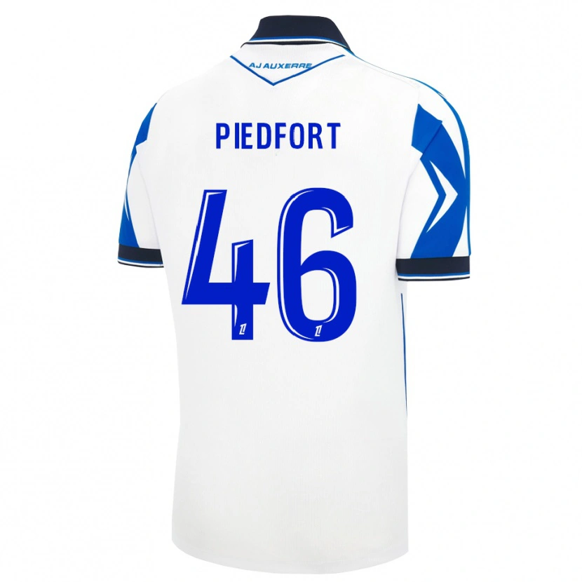 Danxen Heren Arthur Piedfort #46 Zwart Wit Blauw Thuisshirt Thuistenue 2026/27 T-Shirt