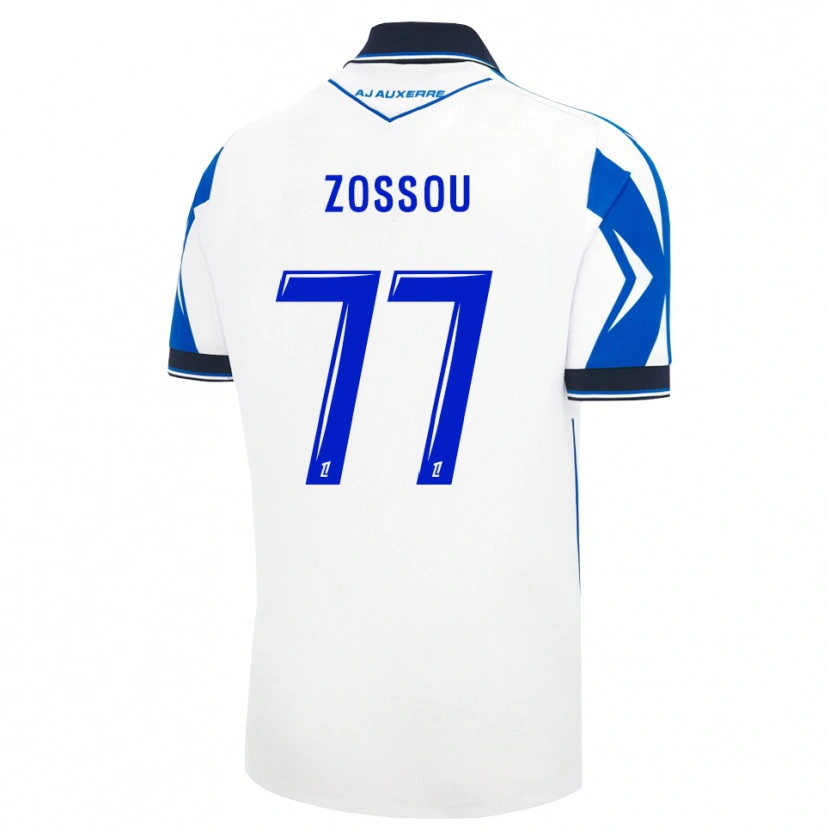 Danxen Heren Aristide Zossou #77 Zwart Wit Blauw Thuisshirt Thuistenue 2026/27 T-Shirt