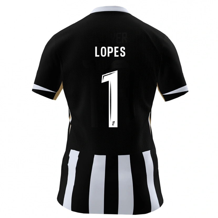 Danxen Heren Anthony Lopes #1 Zwart Blauw Thuisshirt Thuistenue 2026/27 T-Shirt