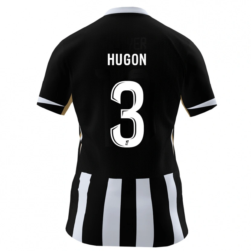 Danxen Heren Alix Hugon #3 Zwart Blauw Thuisshirt Thuistenue 2026/27 T-Shirt
