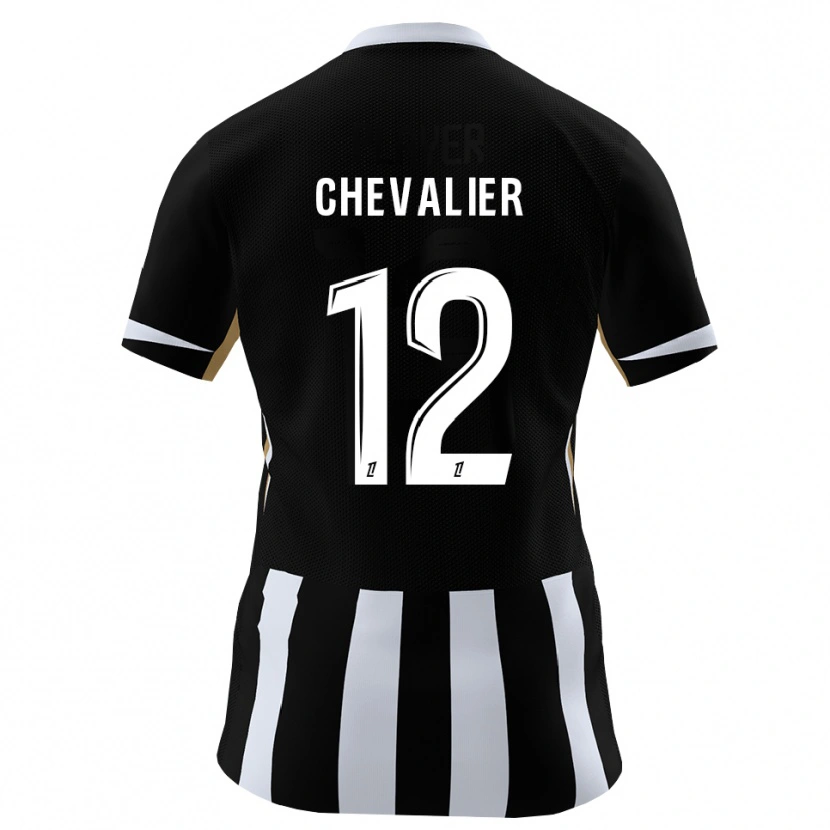 Danxen Heren Lucas Chevalier #12 Zwart Blauw Thuisshirt Thuistenue 2026/27 T-Shirt