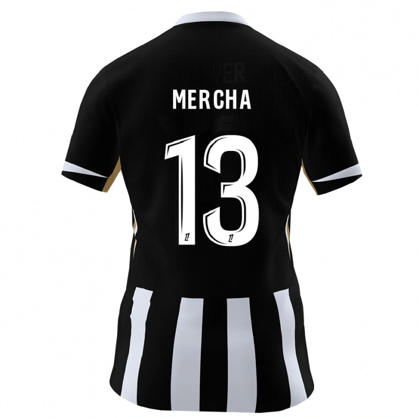Danxen Heren Yanis Mercha #13 Zwart Blauw Thuisshirt Thuistenue 2026/27 T-Shirt