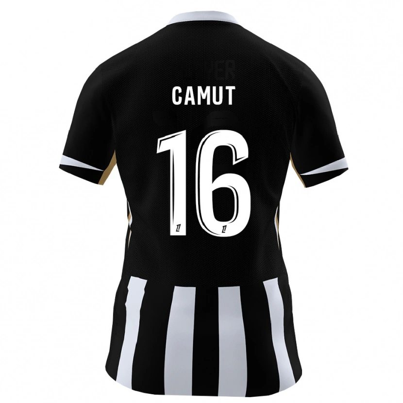 Danxen Heren Maël Camut #16 Zwart Blauw Thuisshirt Thuistenue 2026/27 T-Shirt