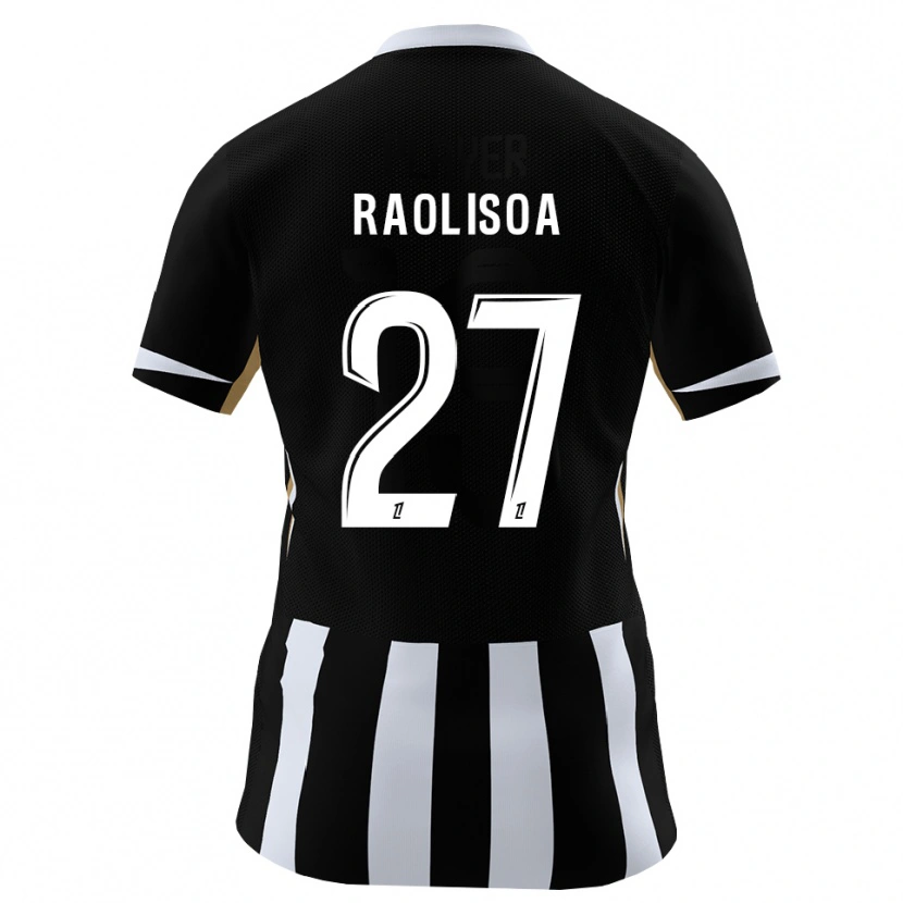 Danxen Heren Lilian Raolisoa #27 Zwart Blauw Thuisshirt Thuistenue 2026/27 T-Shirt