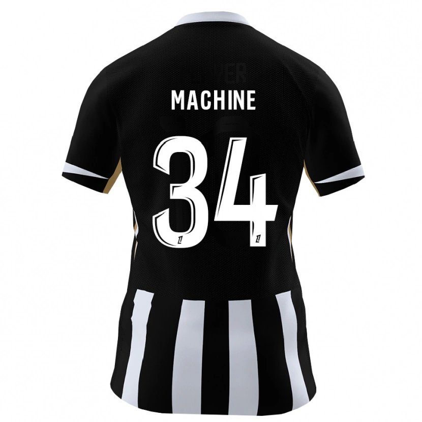 Danxen Heren Lanroy Machine #34 Zwart Blauw Thuisshirt Thuistenue 2026/27 T-Shirt
