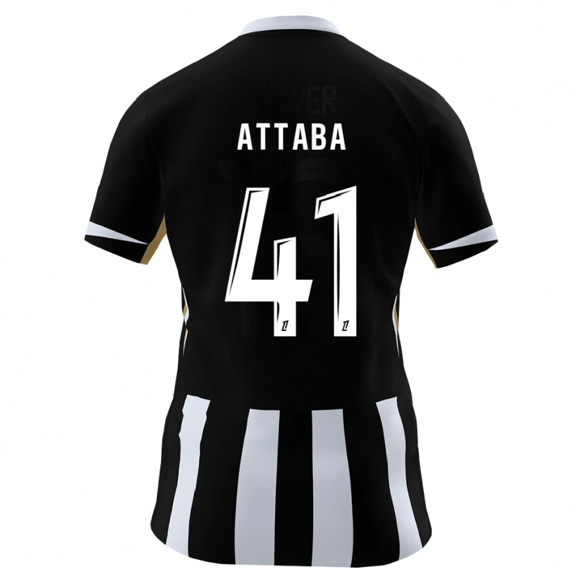 Danxen Heren Sofian Attaba #41 Zwart Blauw Thuisshirt Thuistenue 2026/27 T-Shirt