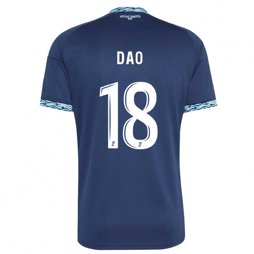 Danxen Heren Mohamed Dao #18 Staalblauw Wit Thuisshirt Thuistenue 2026/27 T-Shirt